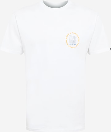 VANS - Camisa 'TASTIC' em branco: frente