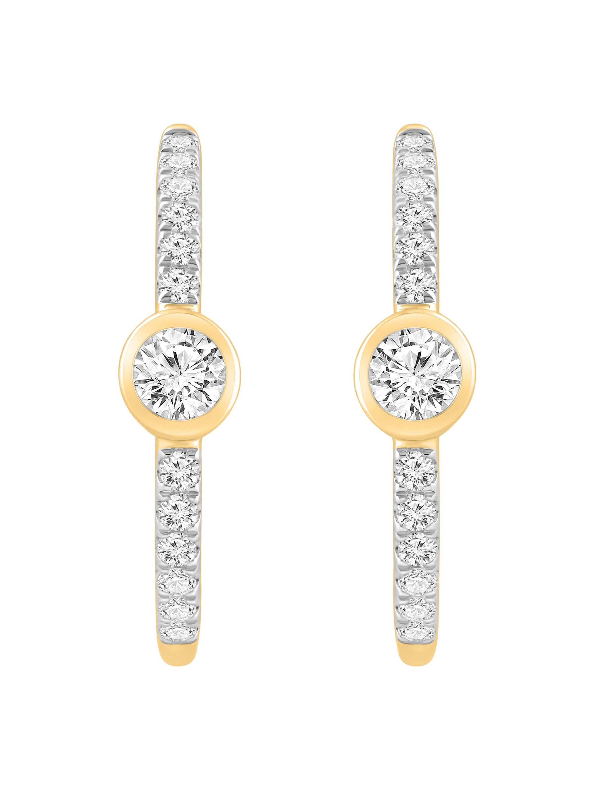 Boucles d'oreilles ETHISHER DIAMANTEN en or