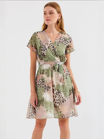 Bigdart - Vestido em verde: frente