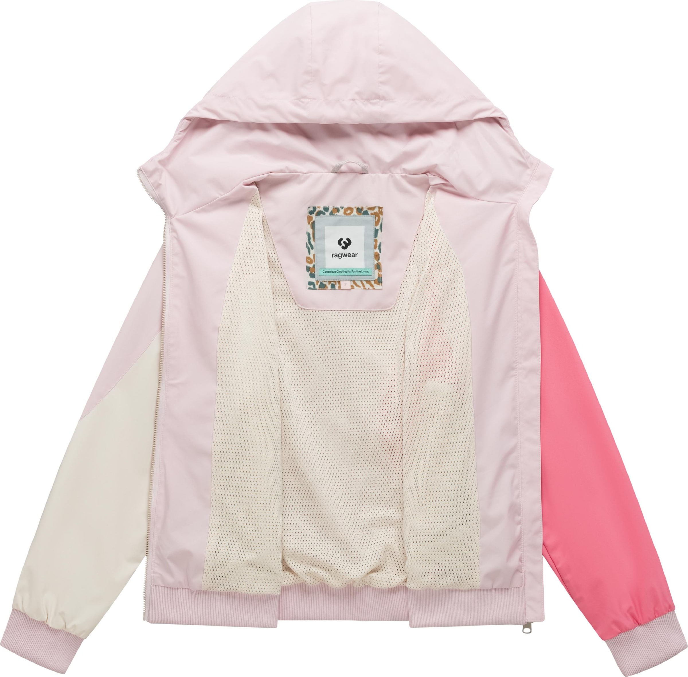 Veste outdoor 'Oggie Block' Ragwear en rose