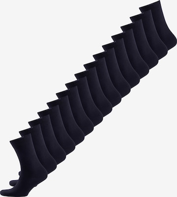 Chaussettes ' Passt Perfekt ' Nur Der en noir : devant