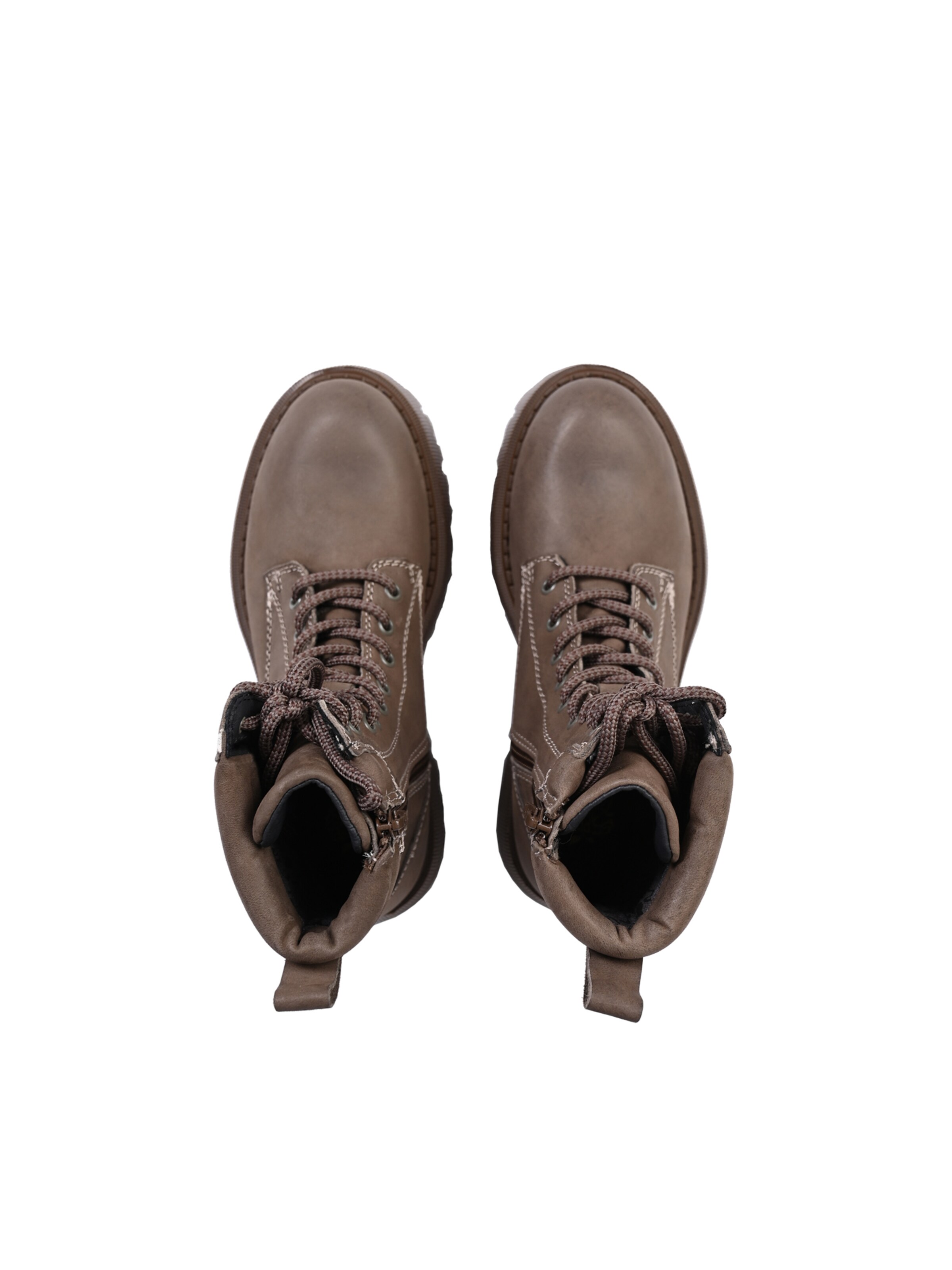 Bottines à lacets 'FRANKIE' Apple of Eden en beige