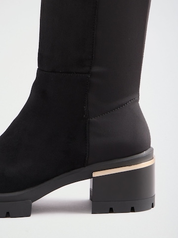Lipsy Stiefel in Schwarz