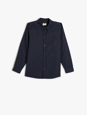 Koton Regular fit Overhemd in Blauw: voorkant