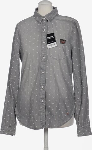 Superdry Bluse S in Grau: predná strana