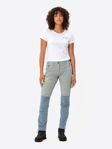 VAUDE Regular Outdoor trousers 'Elope' in Grey