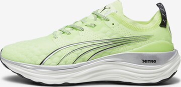 PUMA Loopschoen 'ForeverRun' in Groen: voorkant