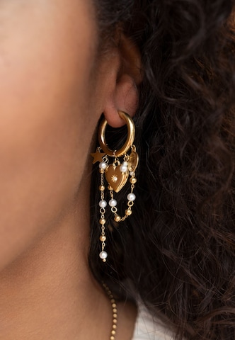 Boucles d'oreilles My Jewellery en or : devant
