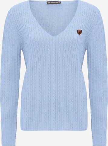 Jacey Quinn Sweater in Blue: front