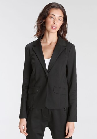 Zhrill Blazer in Black: front