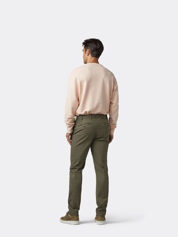 Coupe slim Pantalon chino 'Lupus' MMXGERMANY en vert