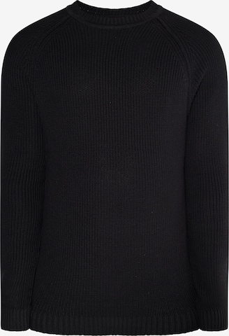 Pullover di DreiMaster Vintage in nero: frontale