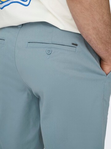 Only & Sons - regular Pantalón chino 'Peter' en azul
