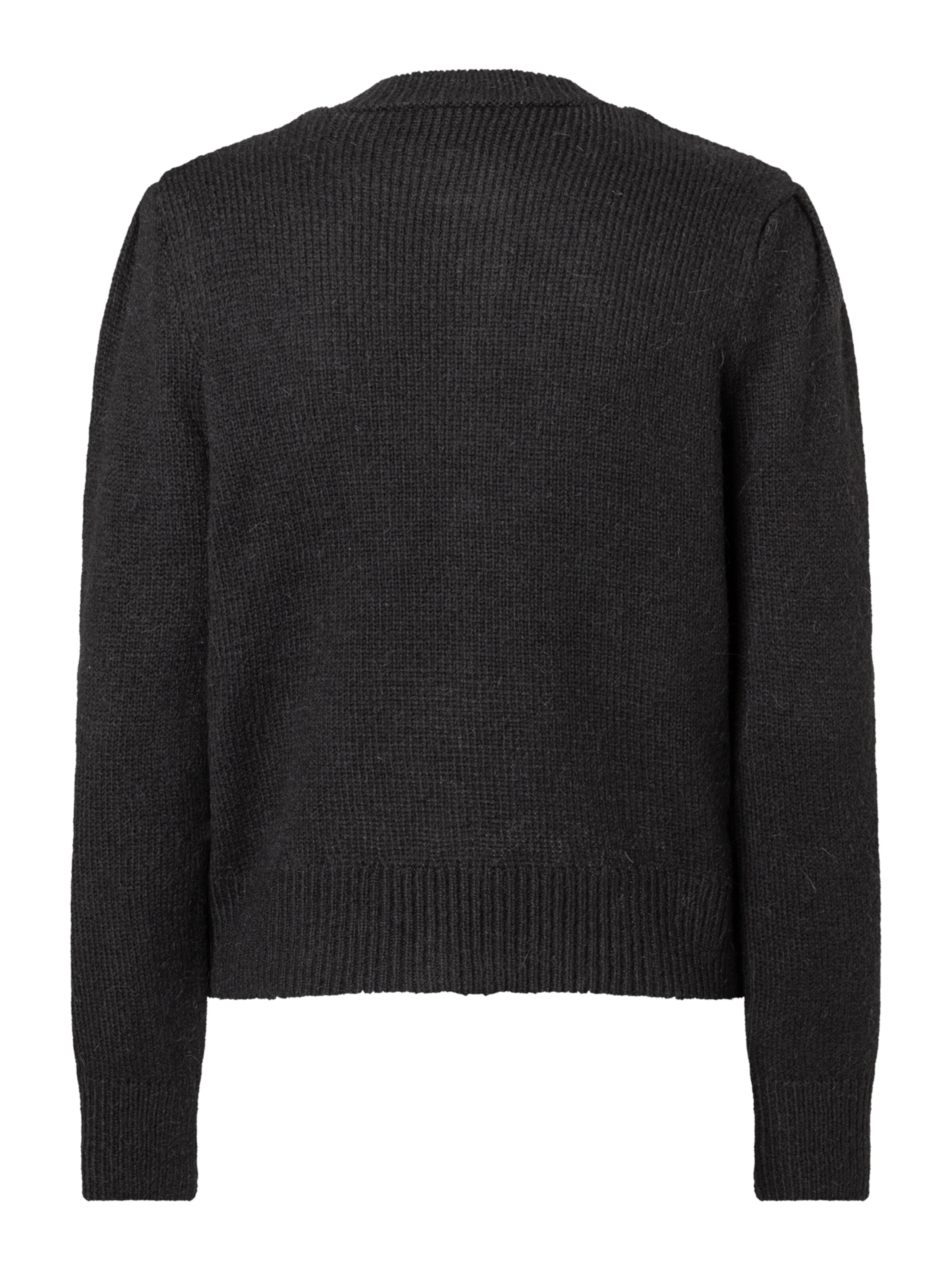 MORE & MORE Strickjacke in Schwarz