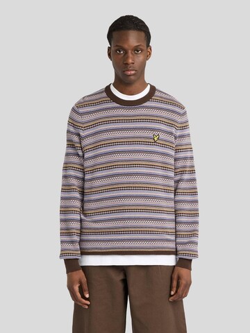 T-Shirt Lyle & Scott en marron