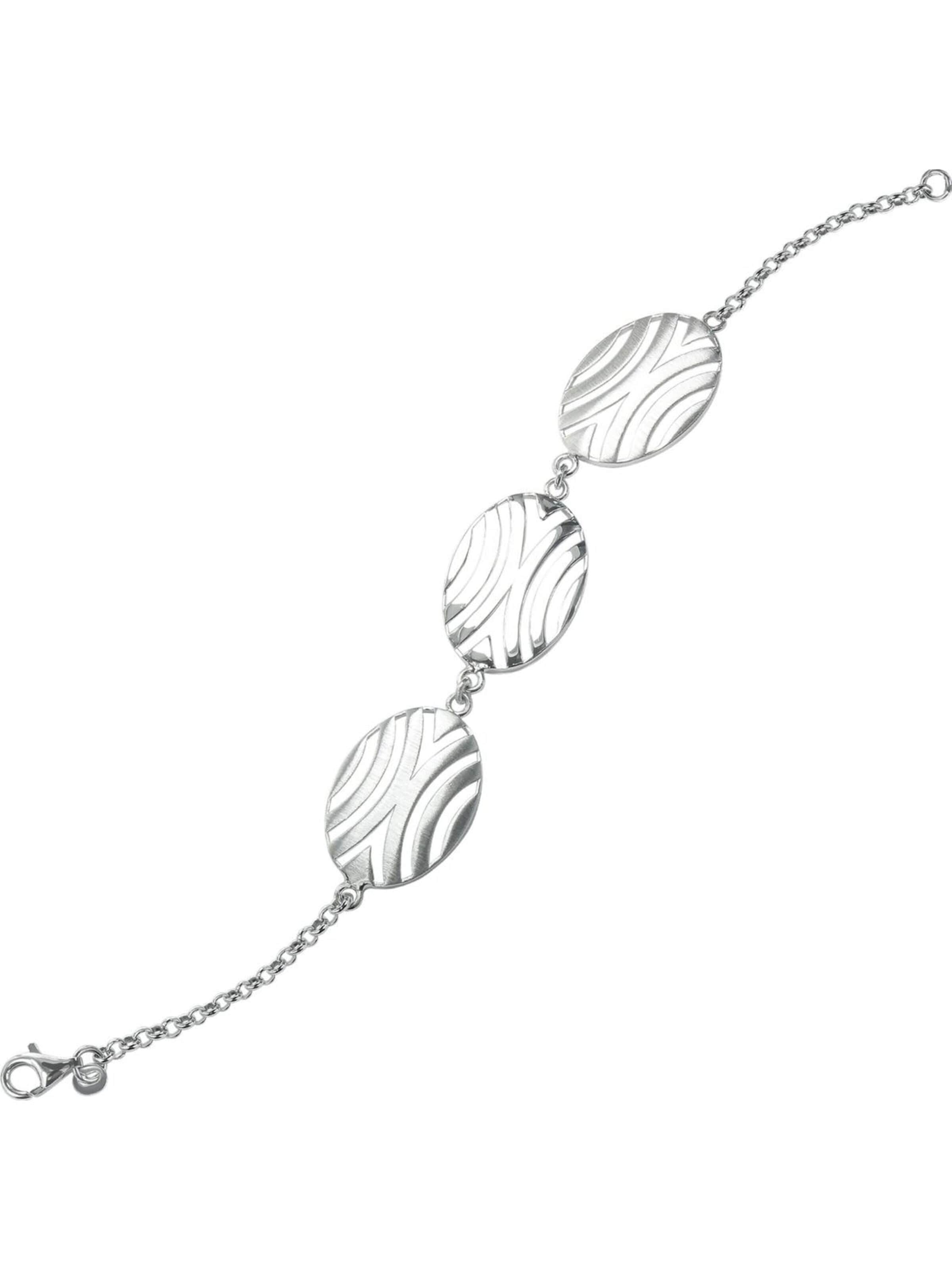 Balia Bracelet in Silver: front