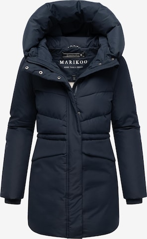 Manteau d’hiver 'Delilah 16' MARIKOO en bleu : devant