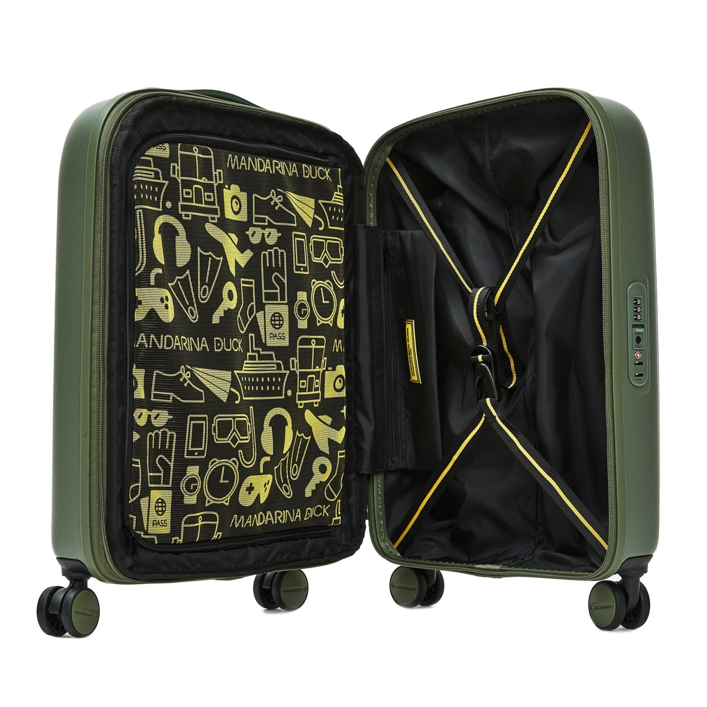 Trolley di MANDARINA DUCK in verde