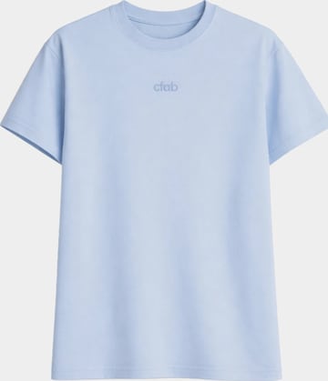 cfab (formerly creamy fabrics) Shirt 'Everyday' in Blau: Vorderseite