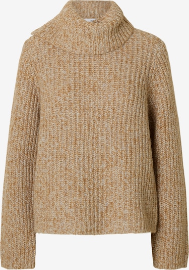 SELECTED Pull-over 'SLFCHICAGO' en moka, Vue avec produit