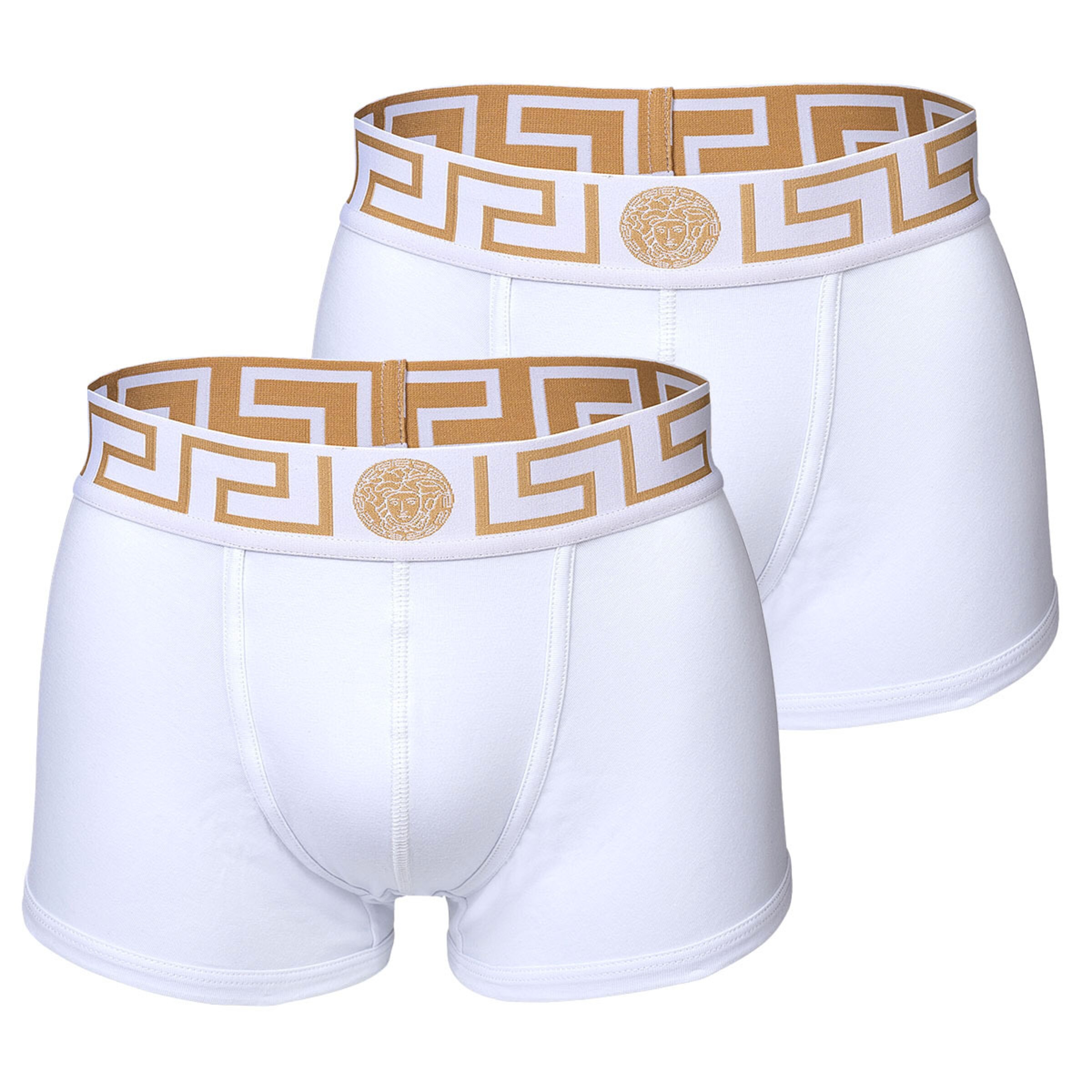 Boxer di VERSACE in bianco: frontale