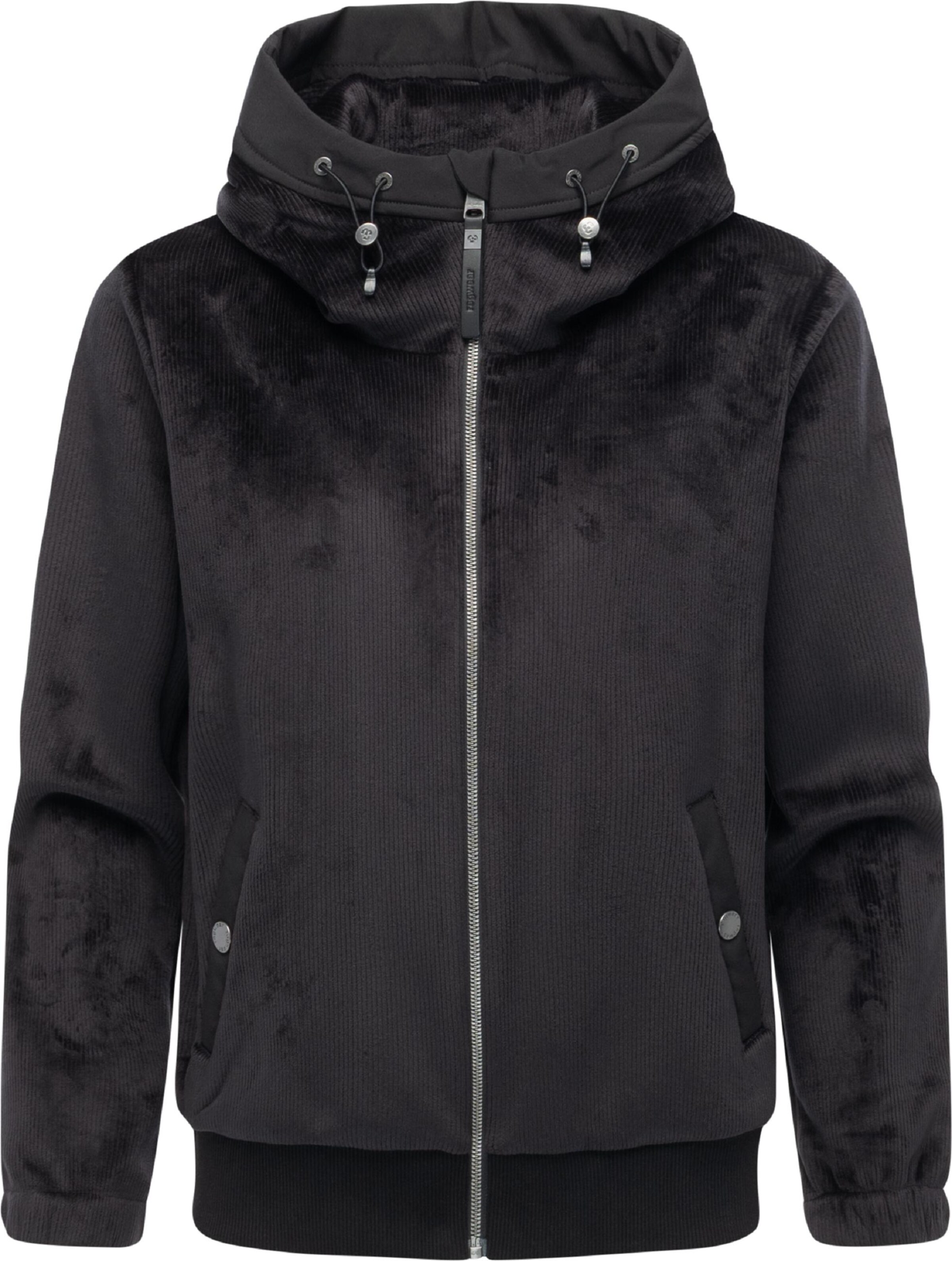 Ragwear Prechodná bunda 'Cousy Bonded' - Čierna: predná strana