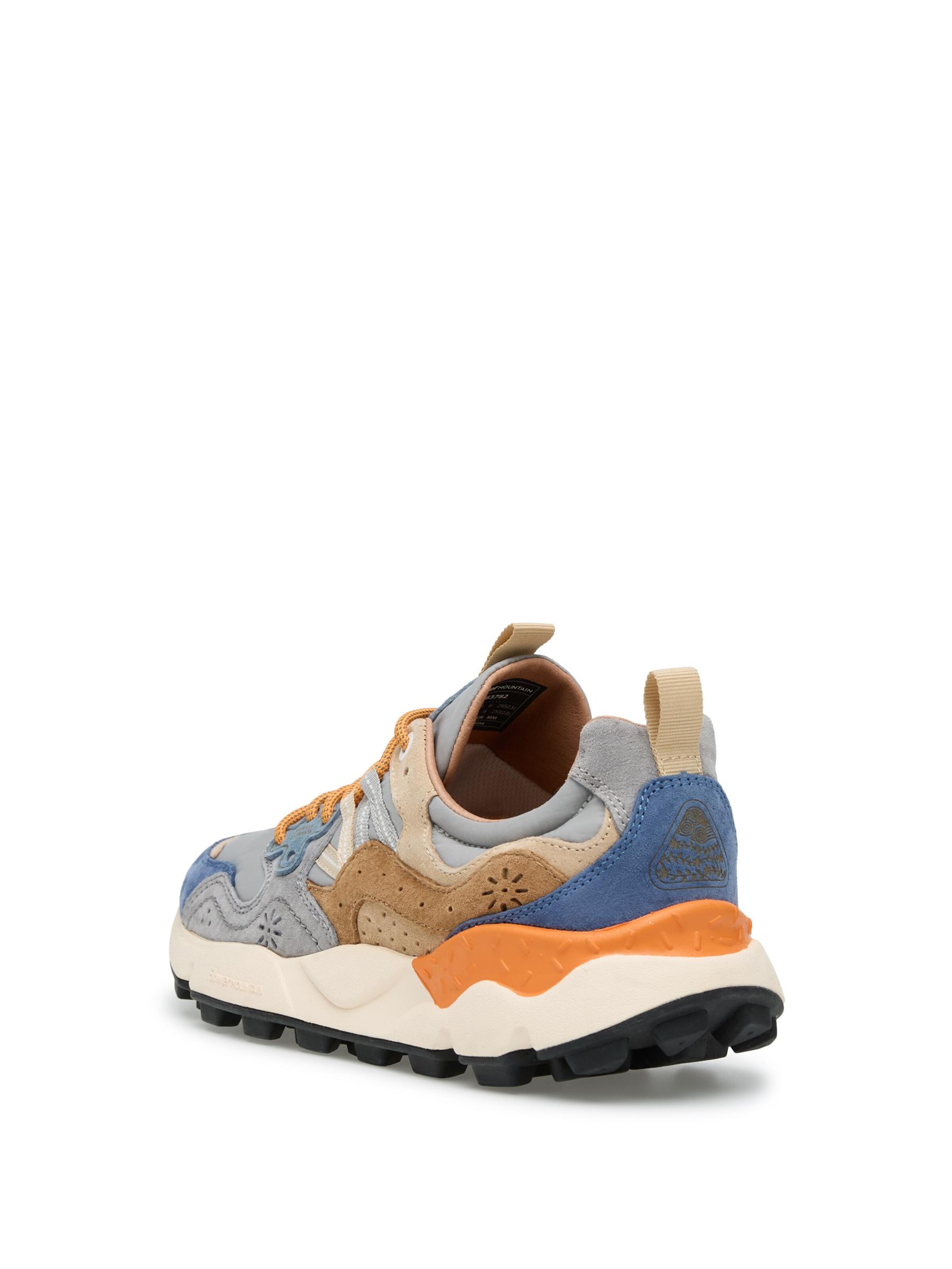 Baskets basses 'YAMANO 3 UNI' Flower Mountain en bleu