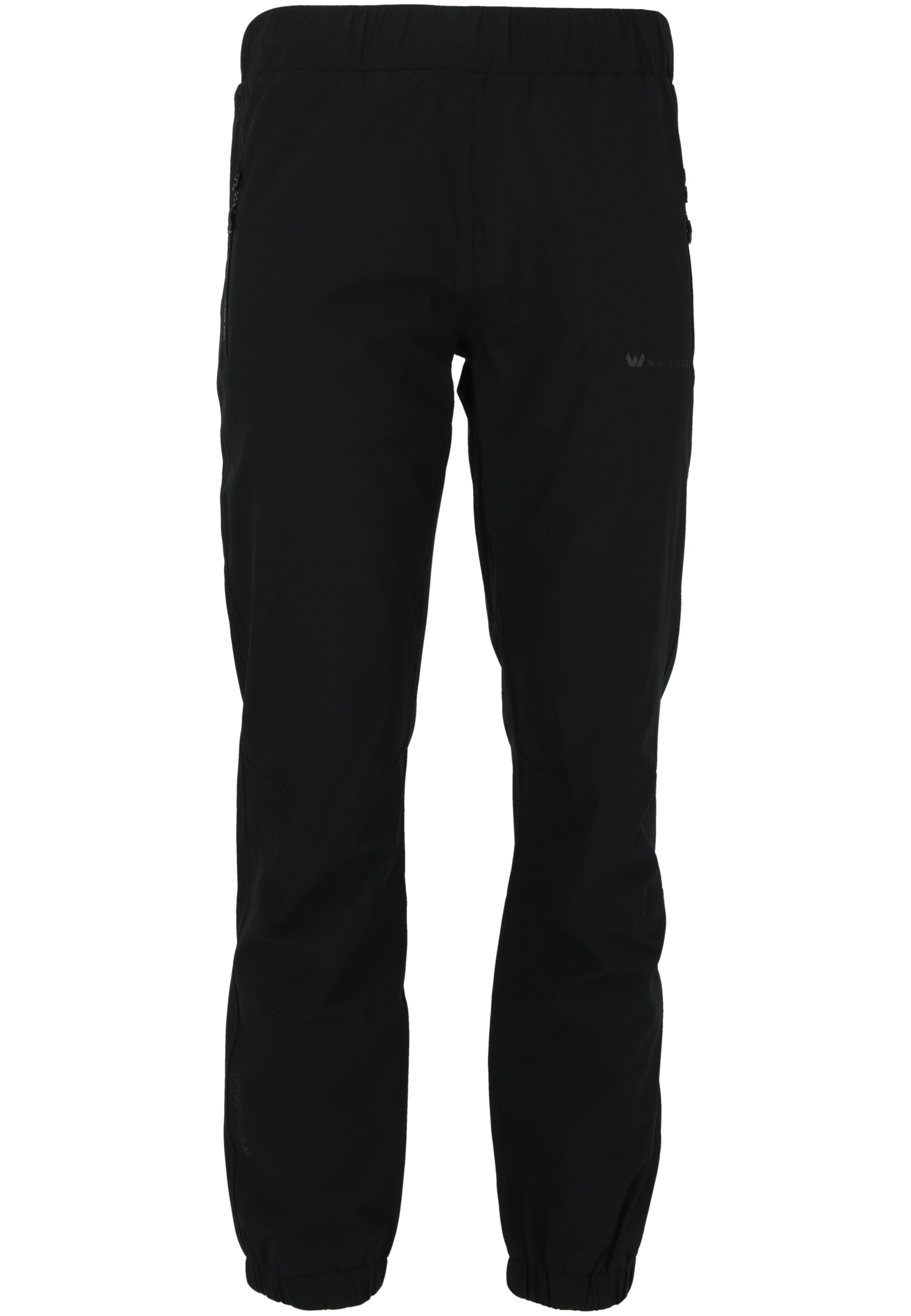 Whistler Regular Outdoorhose 'Mavo' in Schwarz: Vorderseite