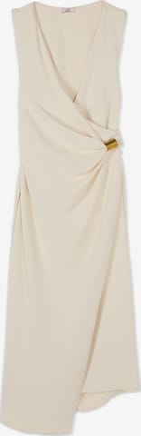 Robe oltre en blanc : devant