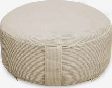 YOGISTAR.COM Kissen in Beige: Vorderseite