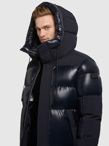 khujo Wintermantel 'Ogir' in Blau