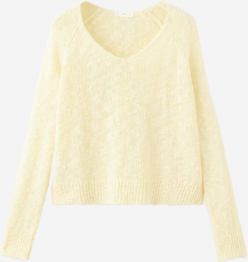 MANGO TEEN Neulepaita 'Rustic2' värissä keltainen: etupuoli