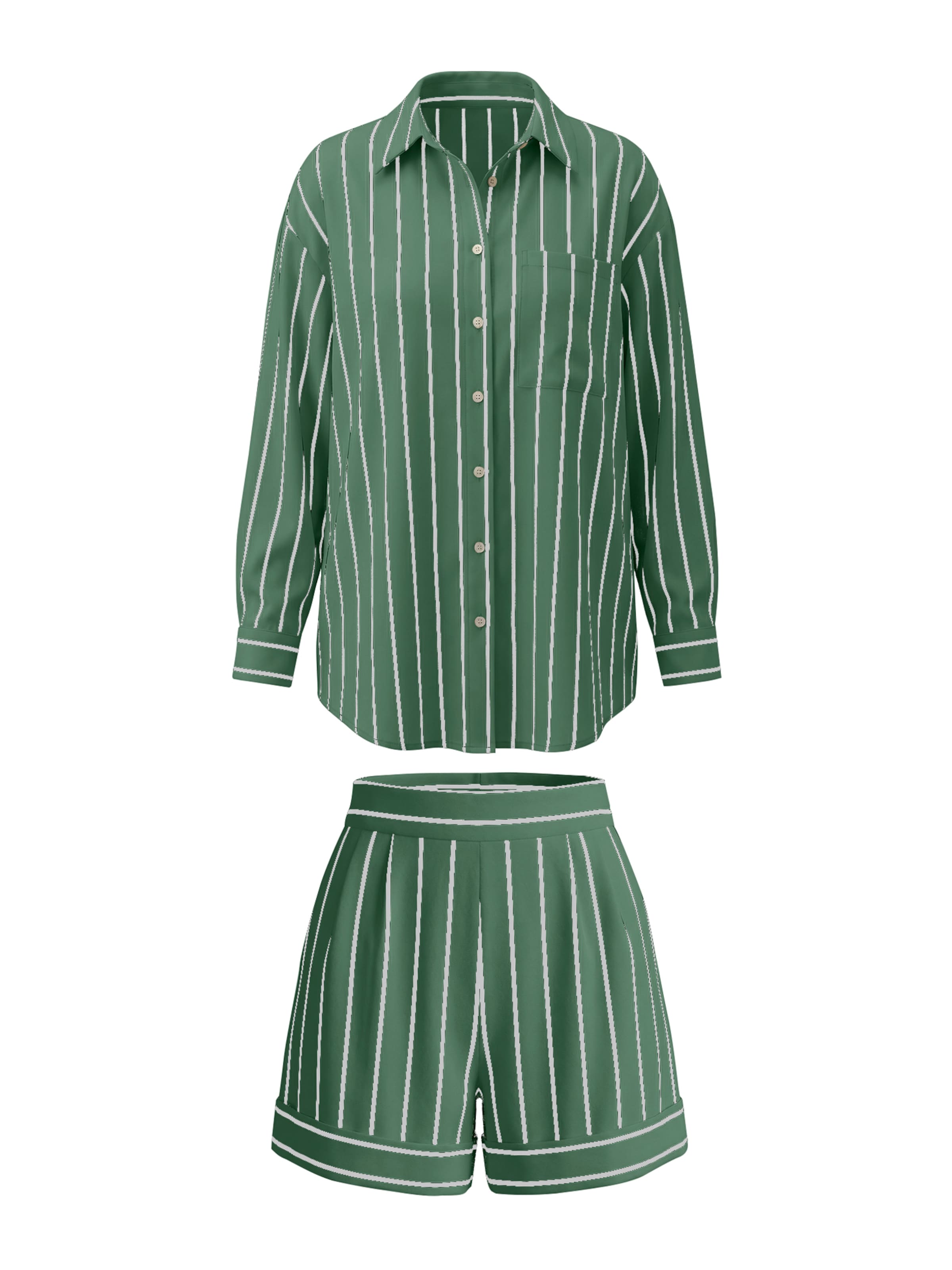 Imily Bela Брючный костюм в Зеленый: спереди