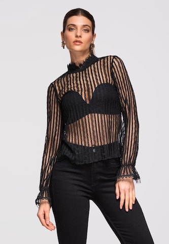 Chemisier Ombre en noir