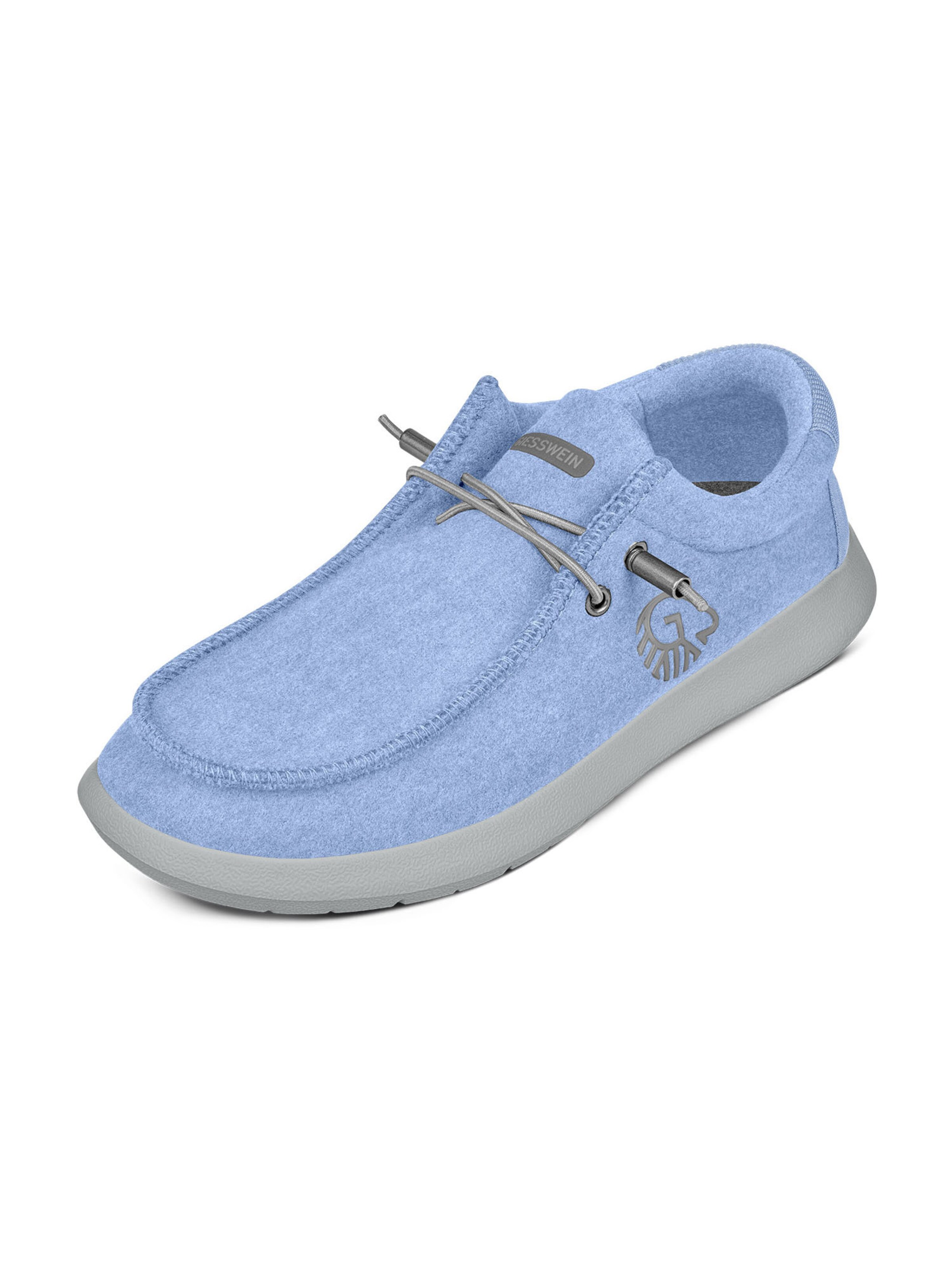 Mocassin GIESSWEIN en bleu : devant