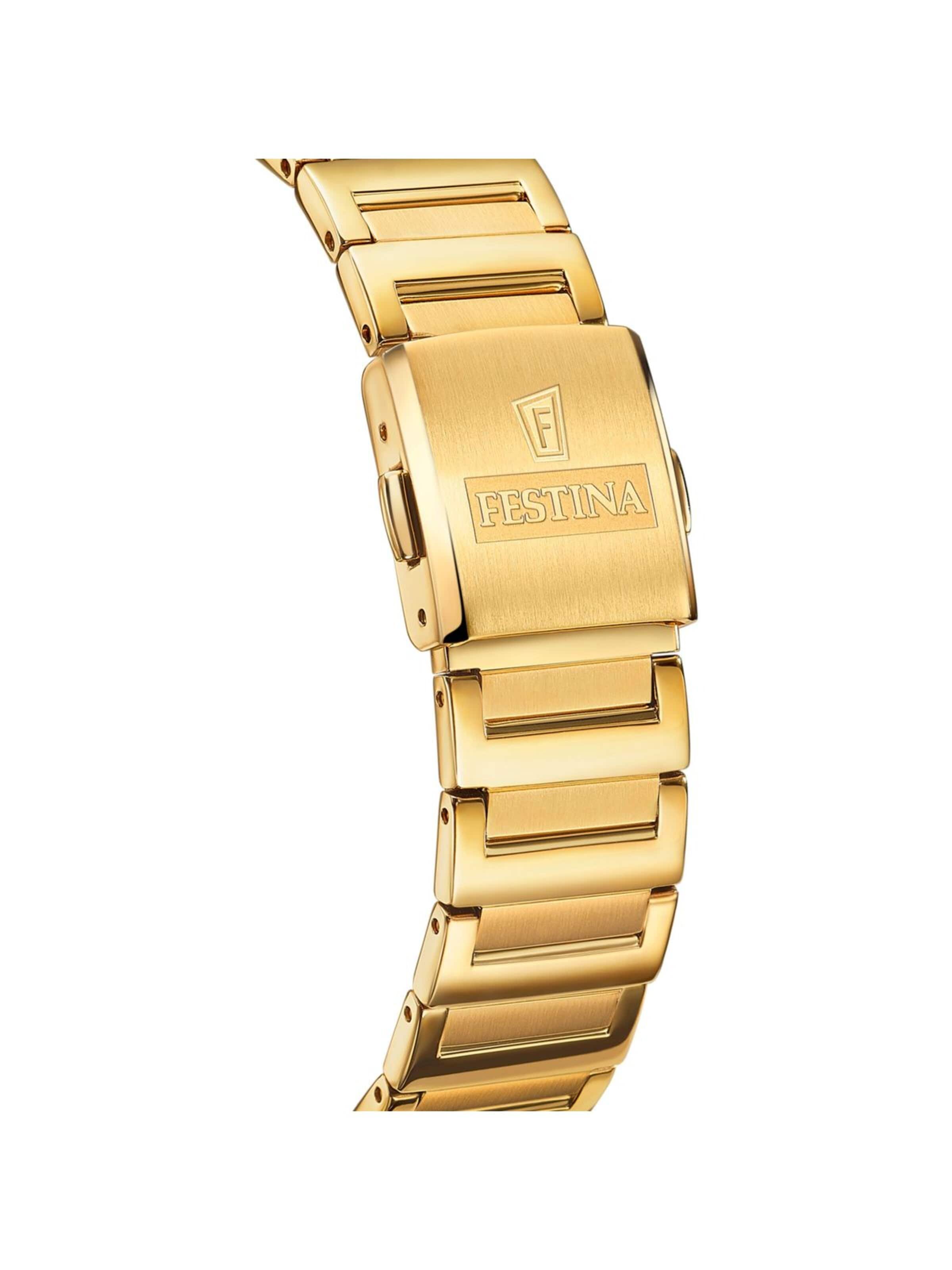 Montre à affichage analogique 'Festina - Watch On The Square - Quartz watch movement - Watch case width: 33 mm' FESTINA en argent