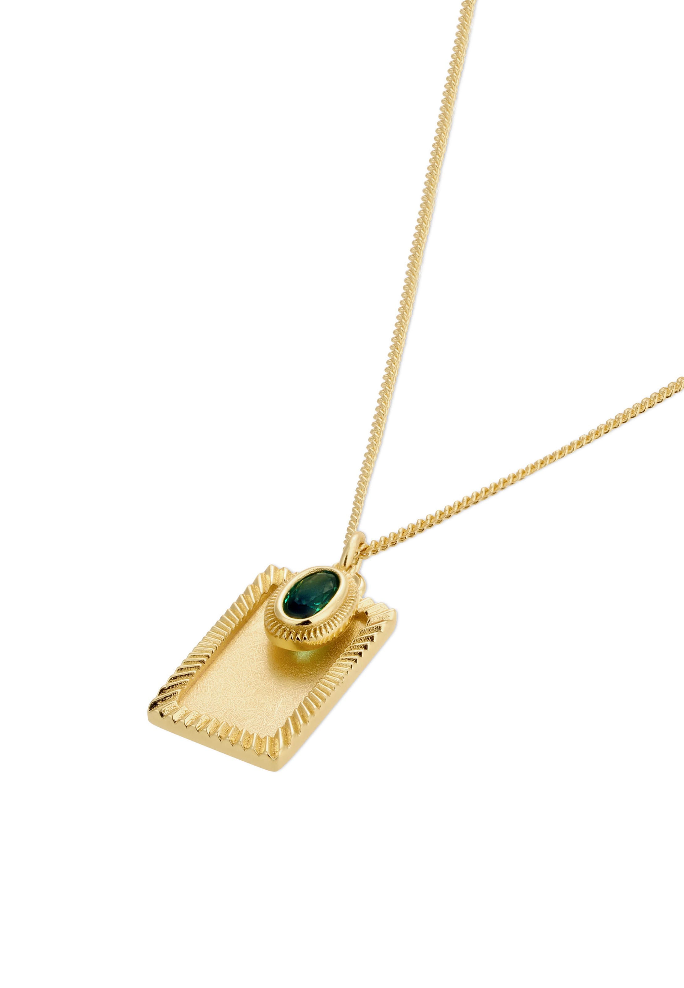 Commen Lines Necklace in Gold