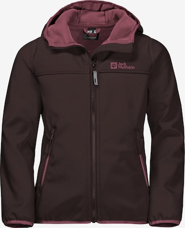 JACK WOLFSKIN Outdoor jacket 'FOUR WINDS' in Purple: front