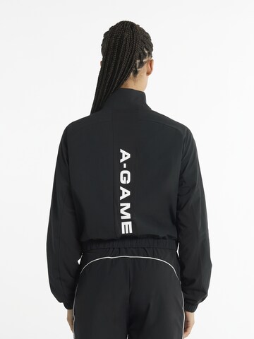 melns A-Game Sporta jaka 'Lifewear'