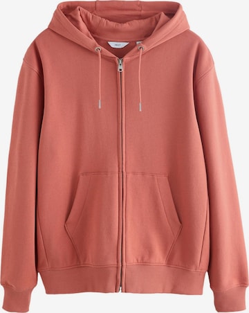 Veste de survêtement Next en orange : devant