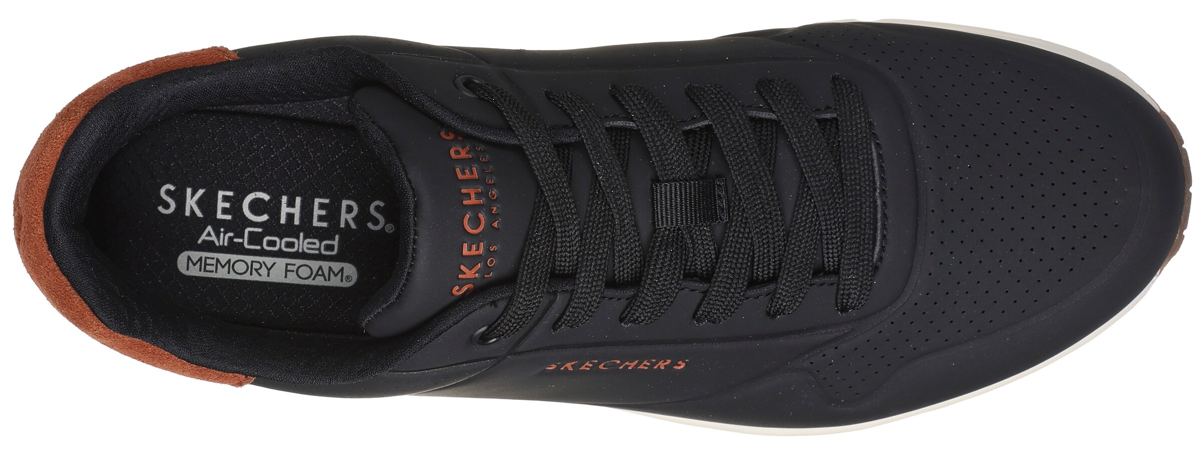 SKECHERS Platform trainers 'Uno - Suited On Air' in Black