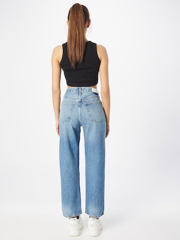 RE/DONE Regular Jeans in Blau