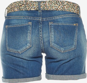 Le Temps Des Cerises Regular Shorts 'JANKA' in Blau