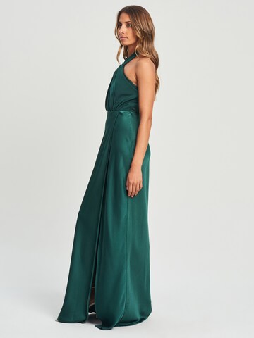 Tussah Dress 'VIVIANNE' in Green