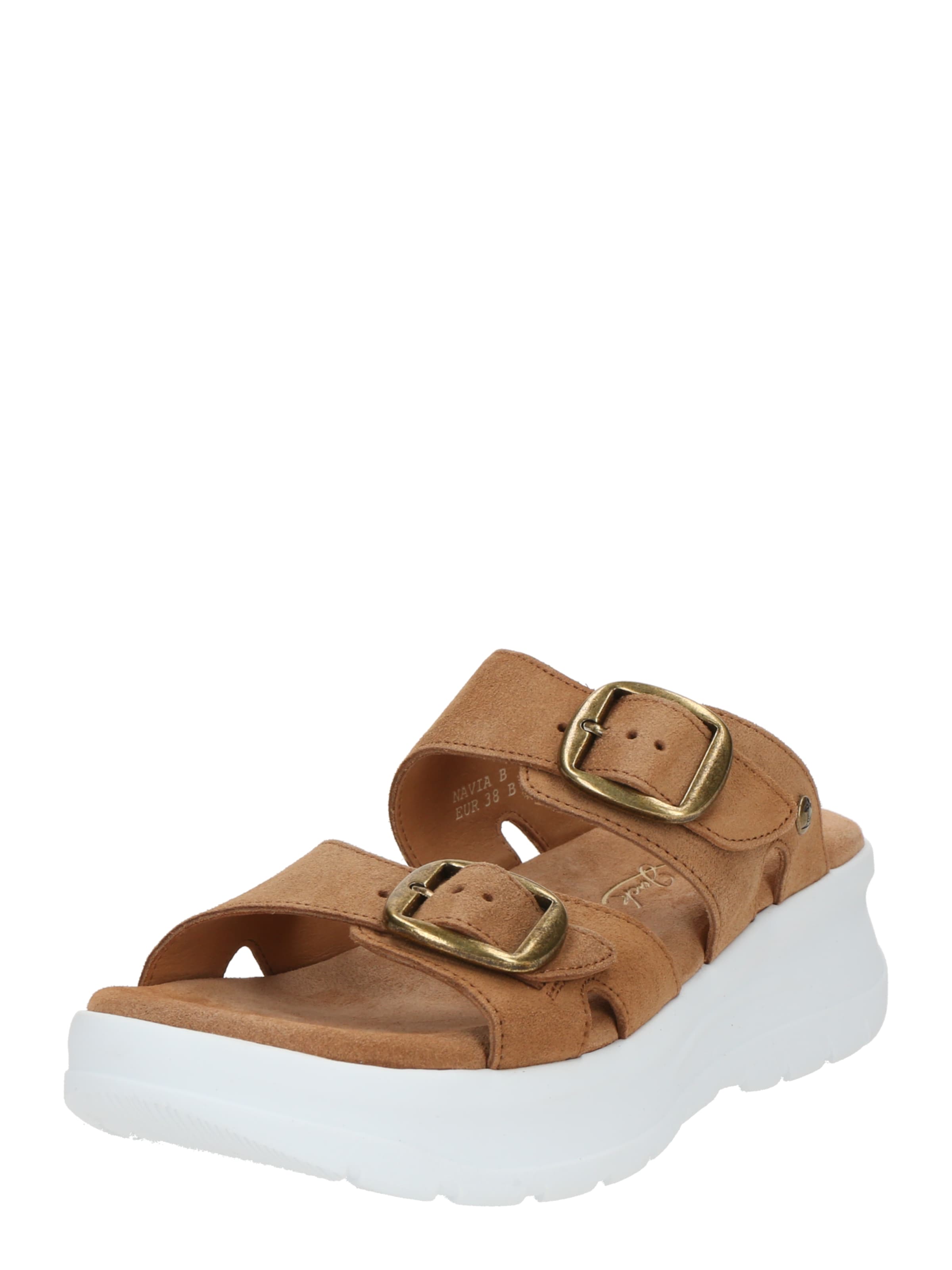 brūns PANAMA JACK Ādas čības 'Navia B2': no priekšpuses