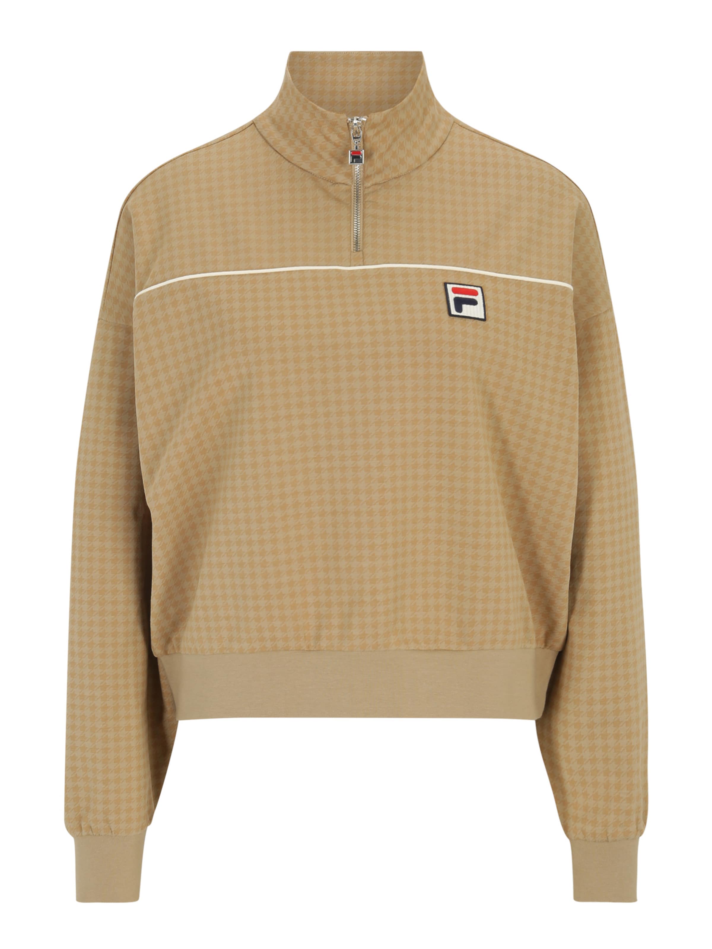 smėlio FILA Megztinis be užsegimo: priekis