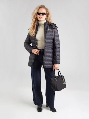 Geacă de primăvară-toamnă de la EA7 Emporio Armani pe negru