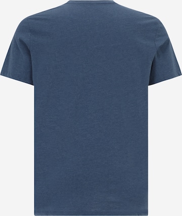 Jack & Jones Plus - Camiseta en azul