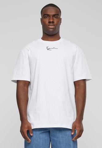 T-Shirt Karl Kani en blanc : devant