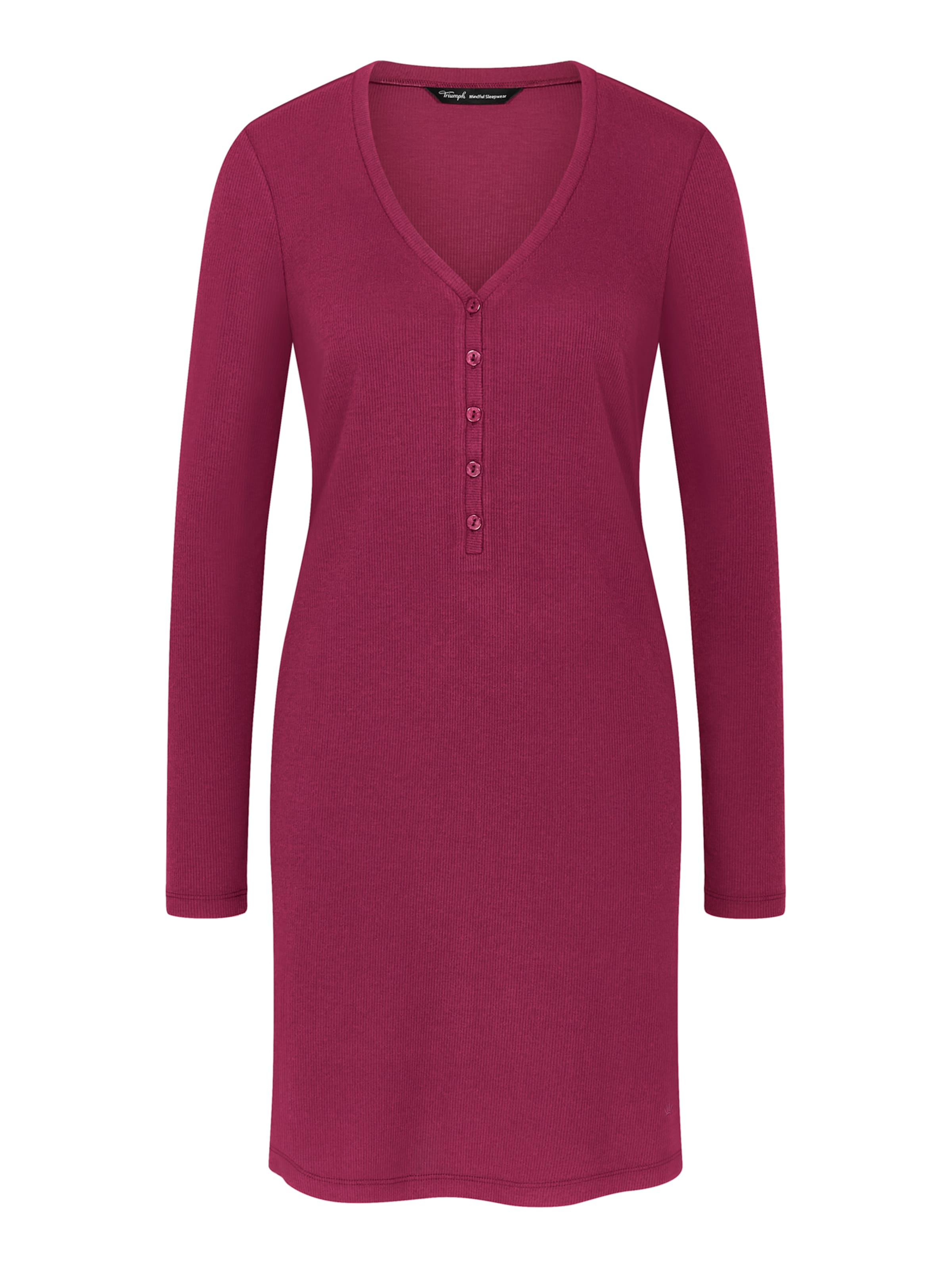 TRIUMPH - Camiseta de noche ' Mix & Match ' en rojo: frente